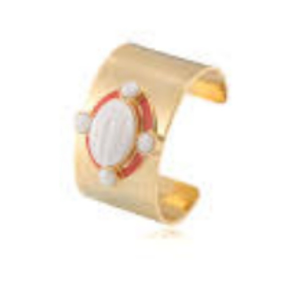 💕TRINA TURK💕 Palm Springs Stone Cuff Bracelet - Picture 4 of 10